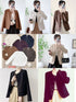 Button Down Round Neckline Blazer